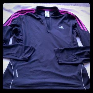 Adidas 1/4 zip up jacket